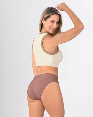 PAQUETE X 3 CALZONES TIPO BIKINI ALGODÓN TOTAL CUBRIMIENTO - 4