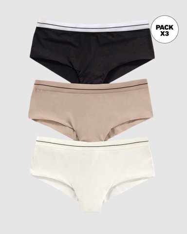 CALZONES CACHETEROS PAQUETE X 3 ULTRACÓMODOS