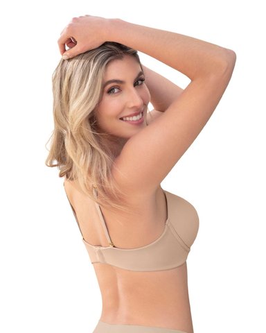 BRASIER DE REALCE ALTO CON ESCOTE PROFUNDO - 2