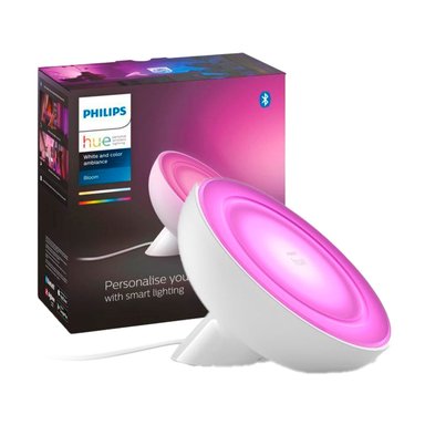 LAMPARA PHILIPS PHILIPS DE MESA INTELIGENTE LED HUE BLOOM COLOR