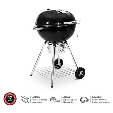 PARRILLA SHERIFF 22' NEGRO