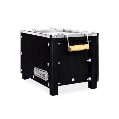 CAJA CHINA GRILLCORP CAOBA MINI GALVANIZADA 40X30X30 - 3