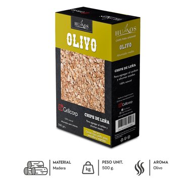 ASTILLAS DE LEÑA OLIVO 500GR