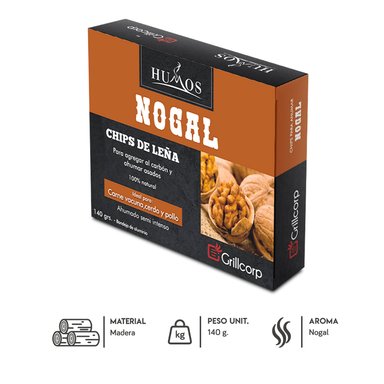 ASTILLAS DE LEÑA NOGAL 140GR - 1