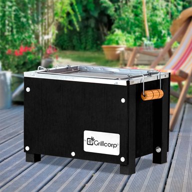 CAJA CHINA GRILLCORP INOXIDABLE MINI BLACK 40X30X30 CM - 5