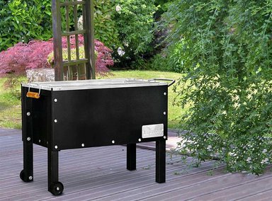 CAJA CHINA GRILLCORP 398287 NEGRO MEDIANA INOXIDABLE BLACK - 6