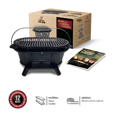 PARRILLA DE HIERRO FUNDIDO
