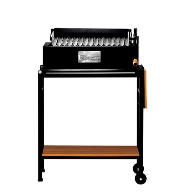 PARRILLA GRILLCORP ARGENTINA CHICA BLACK INOXIDABLE - 3