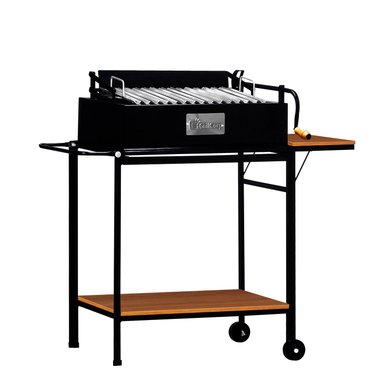 PARRILLA GRILLCORP ARGENTINA CHICA BLACK INOXIDABLE - 4