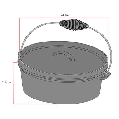 OLLA HOLANDESA GRILLCORP 732290 6QT - 4