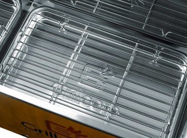 CAJA CHINA GRILLCORP 2014054 CAOBA JUNIOR + VARILLAS INOXIDABLES + CARBON + PACK INTI - 3