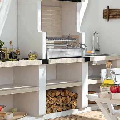 PARRILLA JUNIOR INOXIDABLE PARA EMPOTRAR - 7