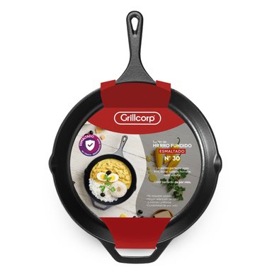 SARTÉN GRILLCORP N° 30 DE HIERRO FUNDIDO ESMALTADO - 2