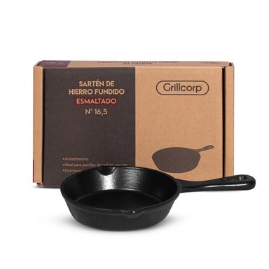 SARTENES GRILLCORP HF ESMALTADO N°16.5 + N°25 - 4