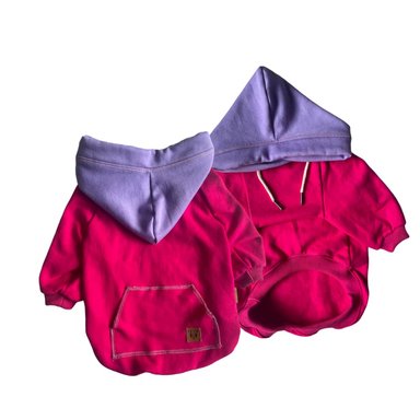 POLERA PARA MASCOTAS LETIF PET SHOP TWO COLOUR FUCSIA TALLA 6