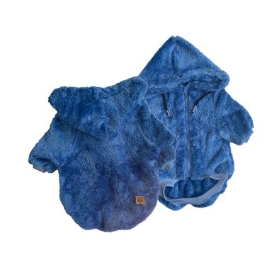 PELUDITO PARA MASCOTAS LETIF PET SHOP AZUL TALLA 8