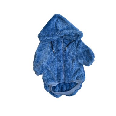 PELUDITO PARA MASCOTAS LETIF PET SHOP AZUL TALLA 8 - 5