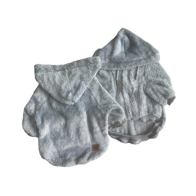 PELUDITO PARA MASCOTAS LETIF PET SHOP PLOMO TALLA 0