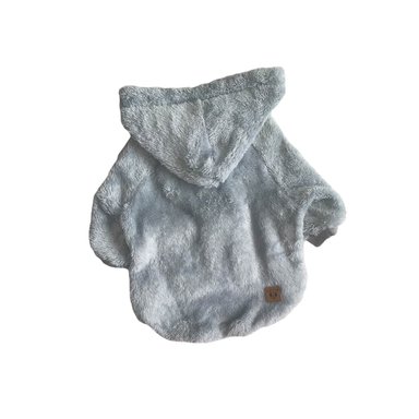 PELUDITO PARA MASCOTAS LETIF PET SHOP PLOMO TALLA 0 - 3