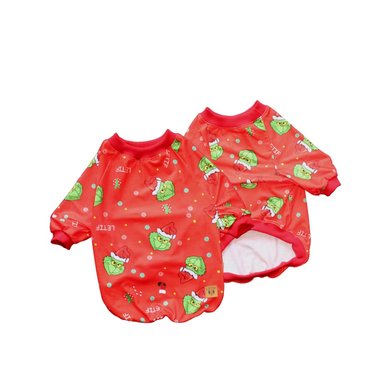 POLERA ALGODÓN PERRO LETIF PET SHOP GRINCH TALLA 5