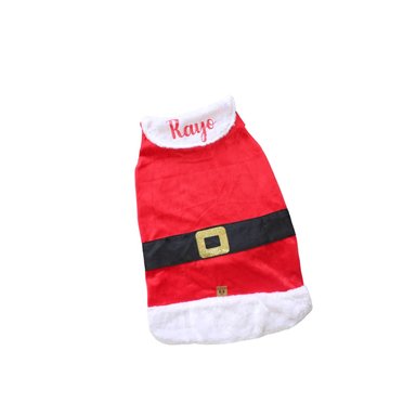 TRAJE TERCIOPELO PERRO LETIF PET SHOP PAPA NOEL TALLA 7