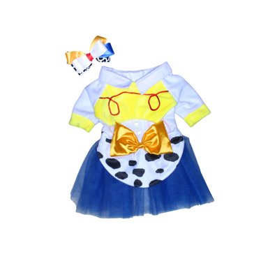 DISFRAZ TERCIOPELO PERRO Y GATO LETIF PET SHOP JESSIE TALLA 7