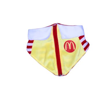 BANDANA PERRO Y GATO LETIF PET SHOP MC DOGNALD TALLA S