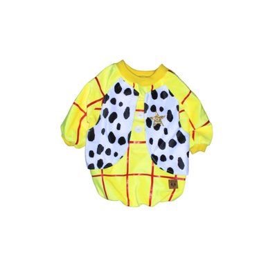 DISFRAZ TERCIOPELO PERRO Y GATO LETIF PET SHOP WOODY TALLA 1