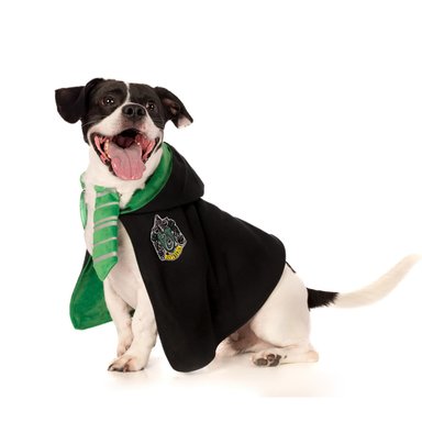 DISFRAZ PERRO Y GATO LETIF PET SHOP DOGGY POTTER SLYTHERIN TALLA 5 - 2