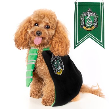 DISFRAZ PERRO Y GATO LETIF PET SHOP DOGGY POTTER SLYTHERIN TALLA 5 - 3