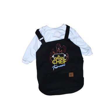 DISFRAZ PERRO Y GATO LETIF PET SHOP GRAN CHEF DOG TALLA 0 - 4