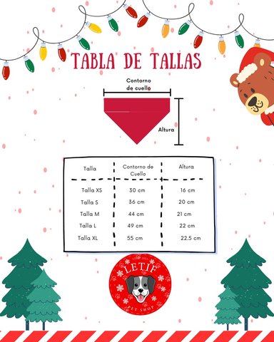 BANDANA TERCIOPELO PERRO Y GATO LETIF PET SHOP GRINCH TALLA L - 3