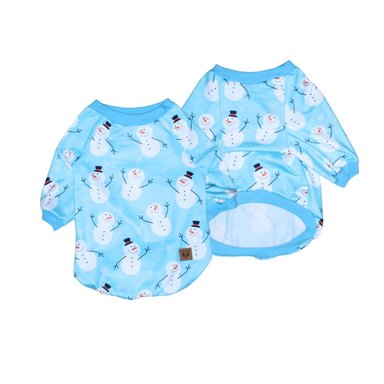 POLERA ALGODÓN PERRO Y GATO LETIF PET SHOP SNOW TALLA 5