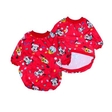 POLERA ALGODÓN PERRO Y GATO LETIF PET SHOP MICKEY XMAS TALLA 7