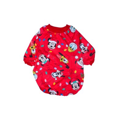 POLERA ALGODÓN PERRO Y GATO LETIF PET SHOP MICKEY XMAS TALLA 1 - 3