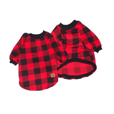 POLERA ALGODÓN PERRO Y GATO LETIF PET SHOP ESCOCES TALLA 5