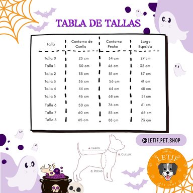 DISFRAZ PERRO Y GATO CAMPANITA TALLA 6 LETIF PET SHOP - 4