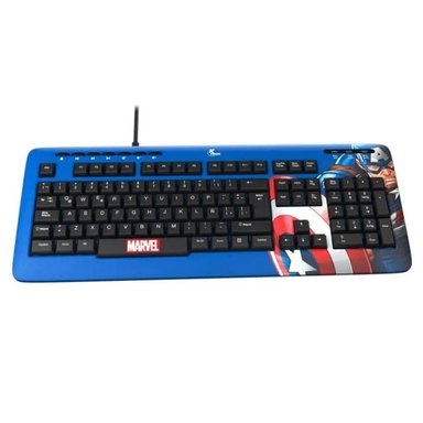 TECLADO XTECH XTK-M401CA EDICIÓN CAPITAN AMÉRICA - 1