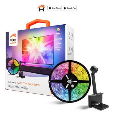 TIRA LED NEXXT SOLUTIONS NHB-S615 NEGRO INTELIGENTE RGB PARA TV