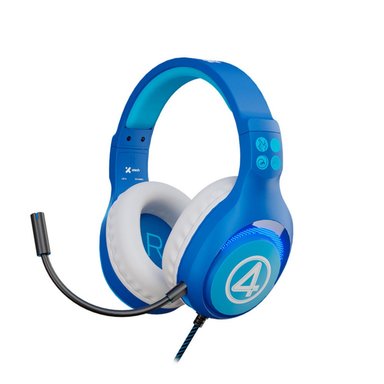 AUDÍFONOS CON MICRÓFONO XTECH MARVEL FANTASTC 4 XTH-M566F4 CELESTE - 1