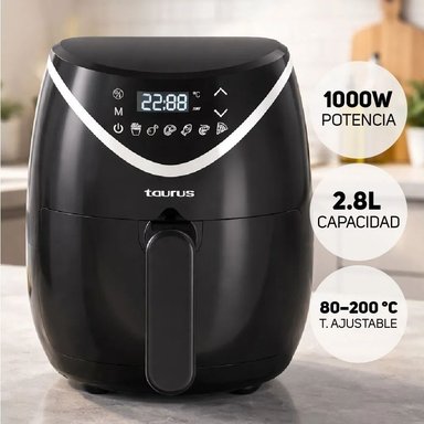 FREIDORA DE AIRE TAURUS BLACK FRYER II 2.8L - 2