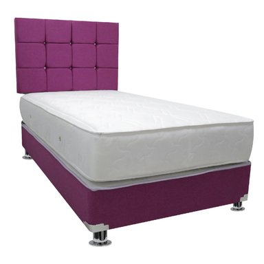 DORMITORIO COLCHONES PEREZOSO AMERICANO 1.5 PLAZAS + CABECERA + ALMOHADA