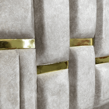 CABECERA COLCHONES PEREZOSO SUIT QUEEN BEIGE - 3