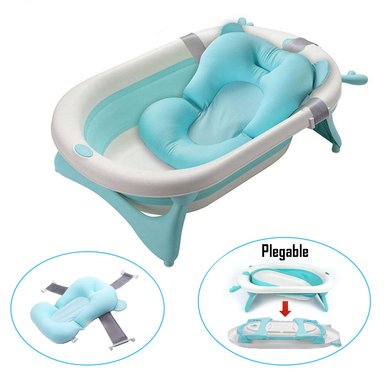 TINA BAÑO PLEGABLE CELESTE