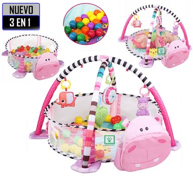 GIMNASIO IDEAL DIDÁCTICO 3 EN 1 CON PELOTAS BEBE