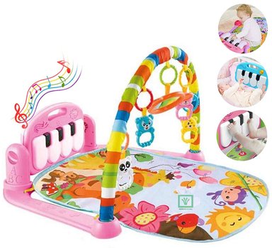 GIMNASIO BABY WORLD PARA PATEAR CON PIANO BEBE