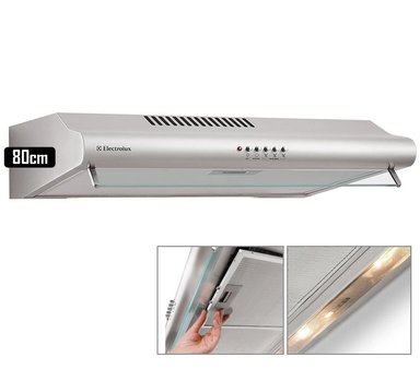 CAMPANA ELECTROLUX EXTRACTORA 3 VELOCIDADES EJSE302TBJS