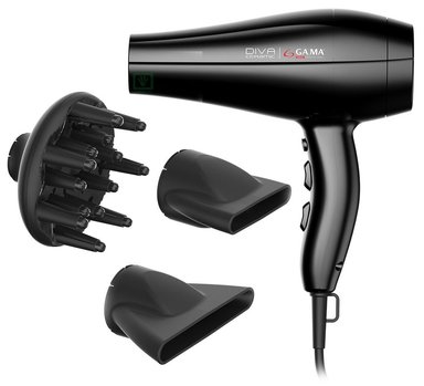 SECADORA GAMA PROFESIONAL DIVA CERAMIC ION 2300WATTS