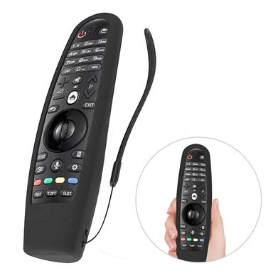 FUNDA SILICONA CONTROL MAGIC LG NEGRO