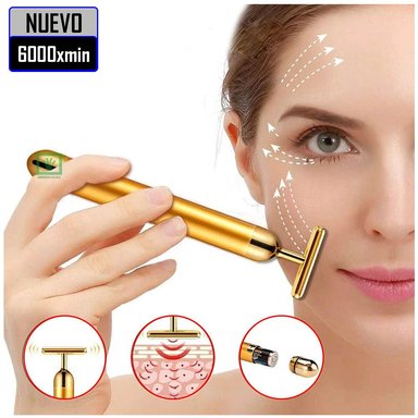 RODILLO MASAJEADOR ENERGY BEAUTY FACIAL VIBRACIÓN